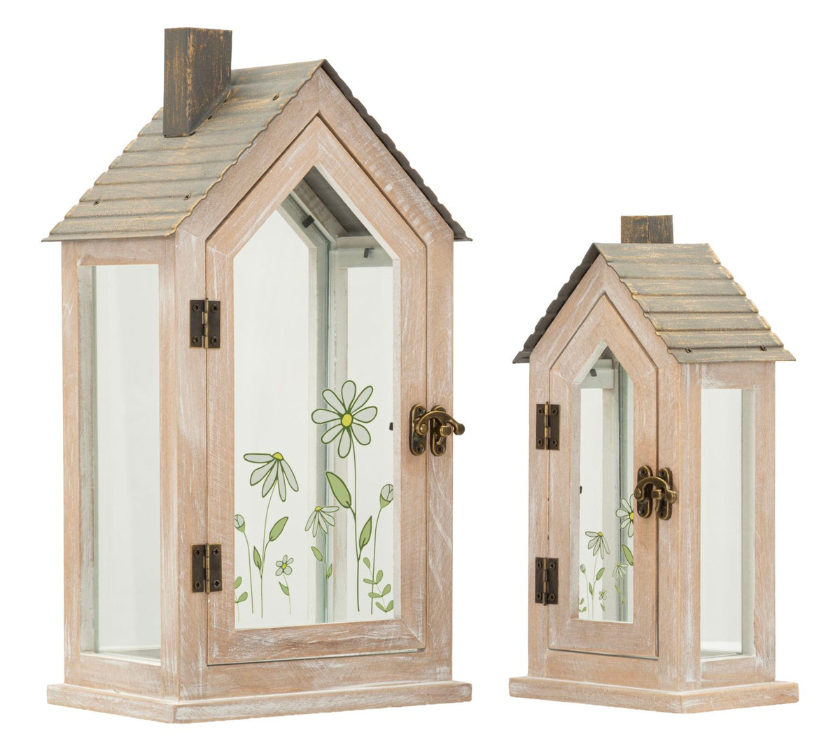 Lanterne Home Flower, coppia