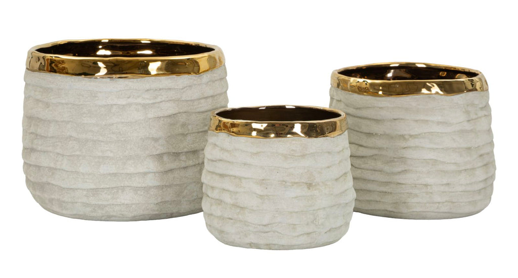 Cachepot Lima Alti Tris, Ø23x17,5-18,5x15-15x12,5 cm
