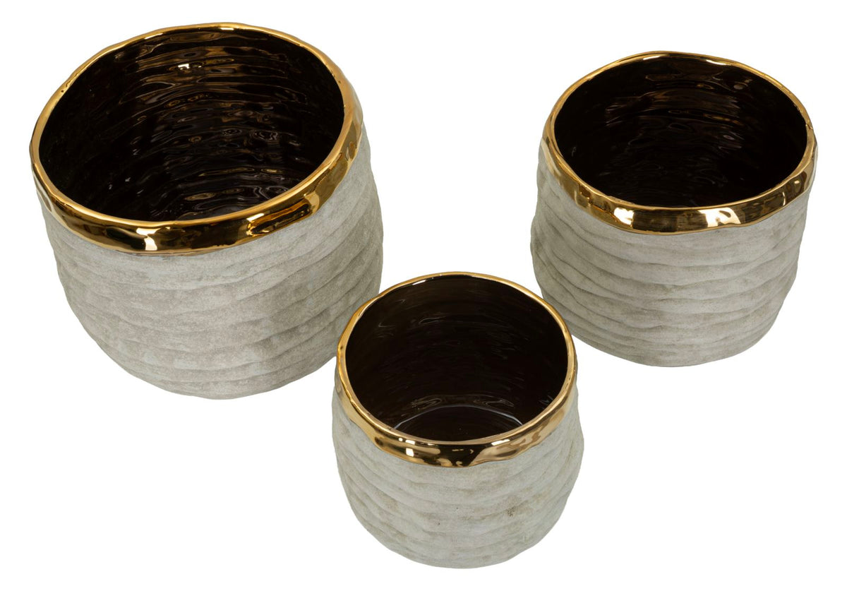 Cachepot Lima Alti Tris, Ø23x17,5-18,5x15-15x12,5 cm – dettaglio 1