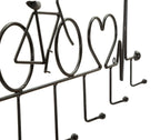 Appendiabiti da muro Bicicletta Nero - foto 3