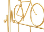 Appendiabiti da muro Bicicletta Oro - foto 4