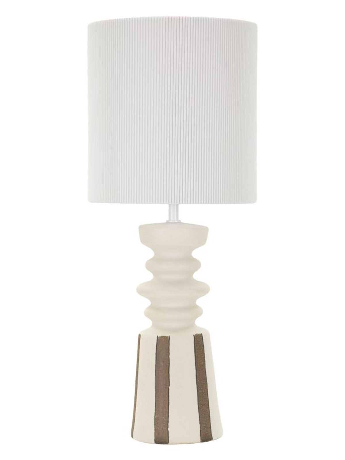 Lampada da tavolo in ceramica multicolore, Ø26,5x67 cm – Tribal