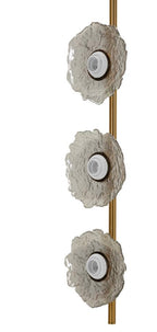 Lampadario Emily Verticale vetro Grigio - foto 3