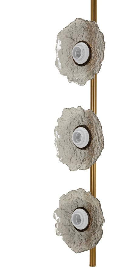 Lampadario Emily Verticale vetro Grigio - foto 3