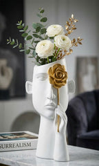 Vaso Face con Fiore - foto 5
