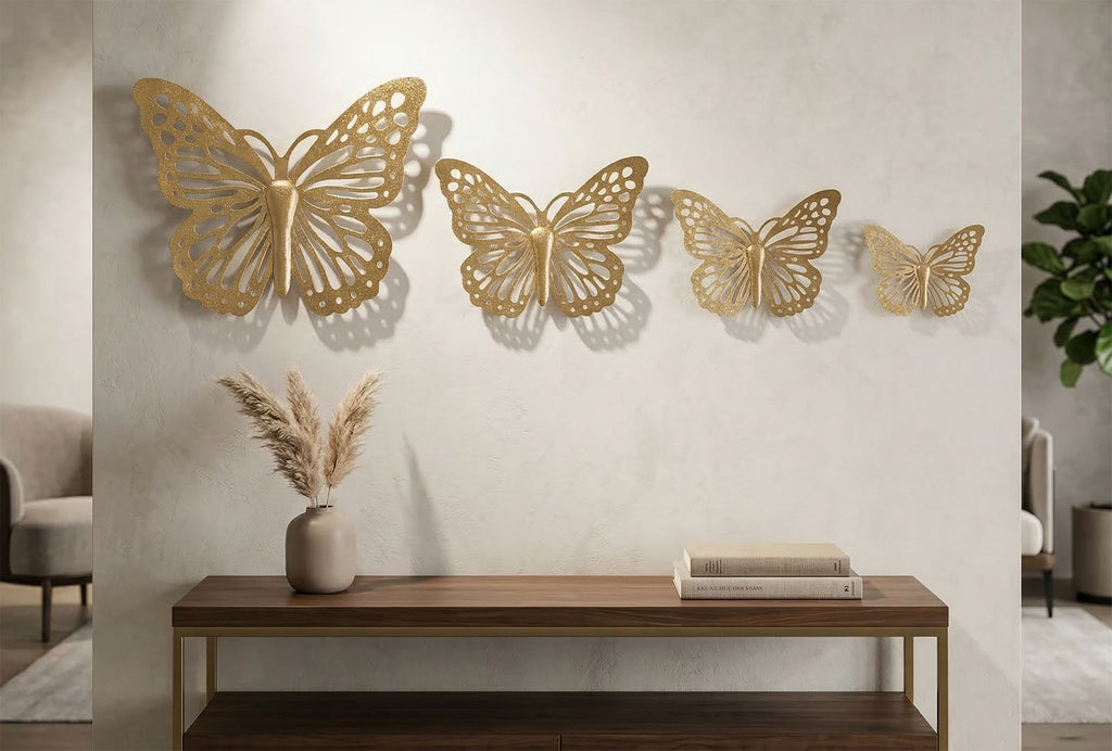 Farfalle da muro set 4 Pz - foto 6