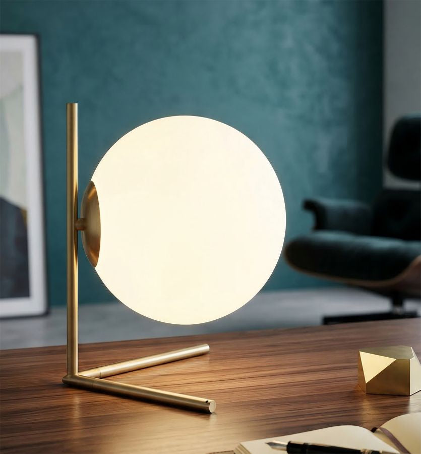 Lampada da tavolo Glamy Low, 25x25x27 cm – dettaglio 4