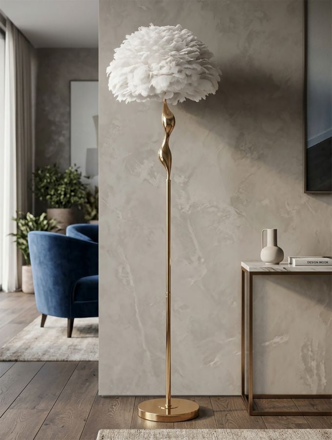 Lampada da terra Slim Bianco - foto 6