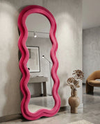 Specchio da muro Miki Velluto Fuxia - foto 7