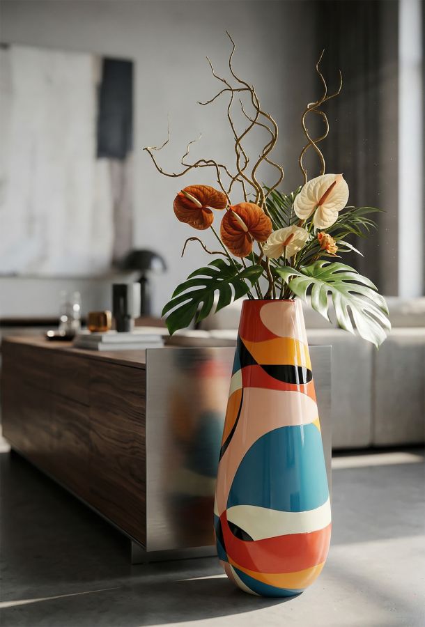 Vaso Rubic Tall, Ø37x92 cm