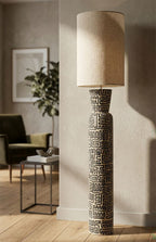 Lampada da terra Nairobi, Ø30x145 cm