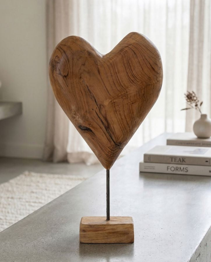 Scultura Dobu in Teak Riciclato - foto 9