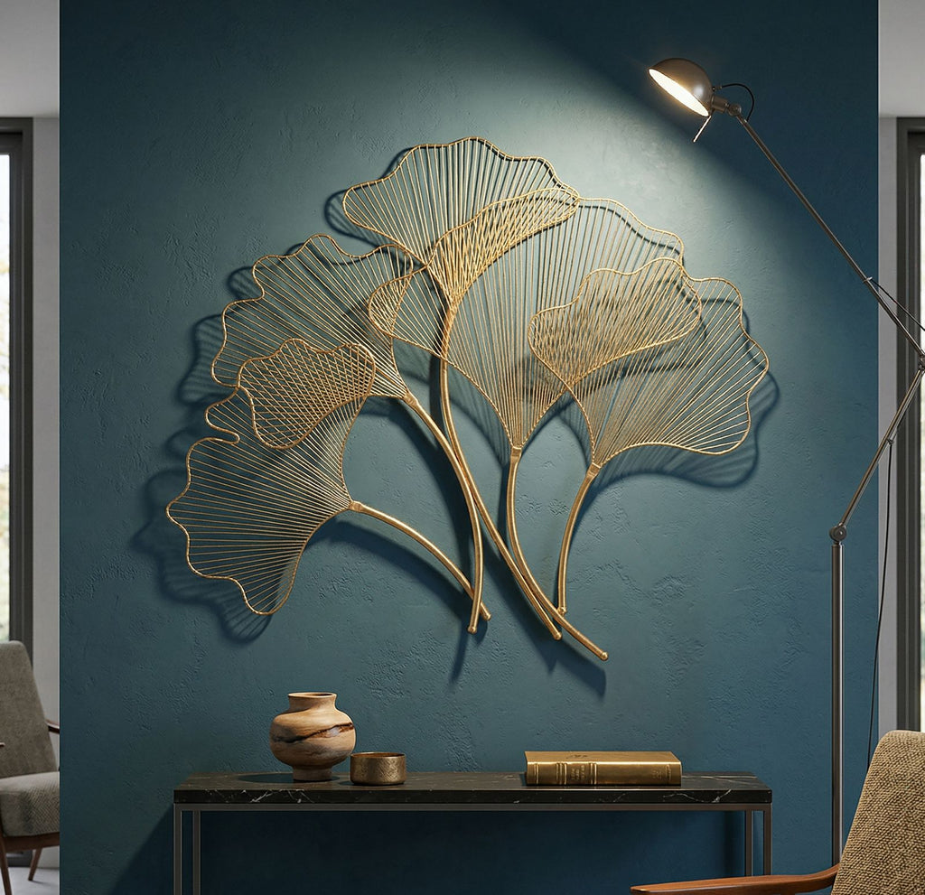 Pannello in ferro Glam Leaf, 79x5x68 cm – dettaglio 4