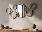 Pannello da muro Hop con specchio, 106x3,8x48 cm – dettaglio 4