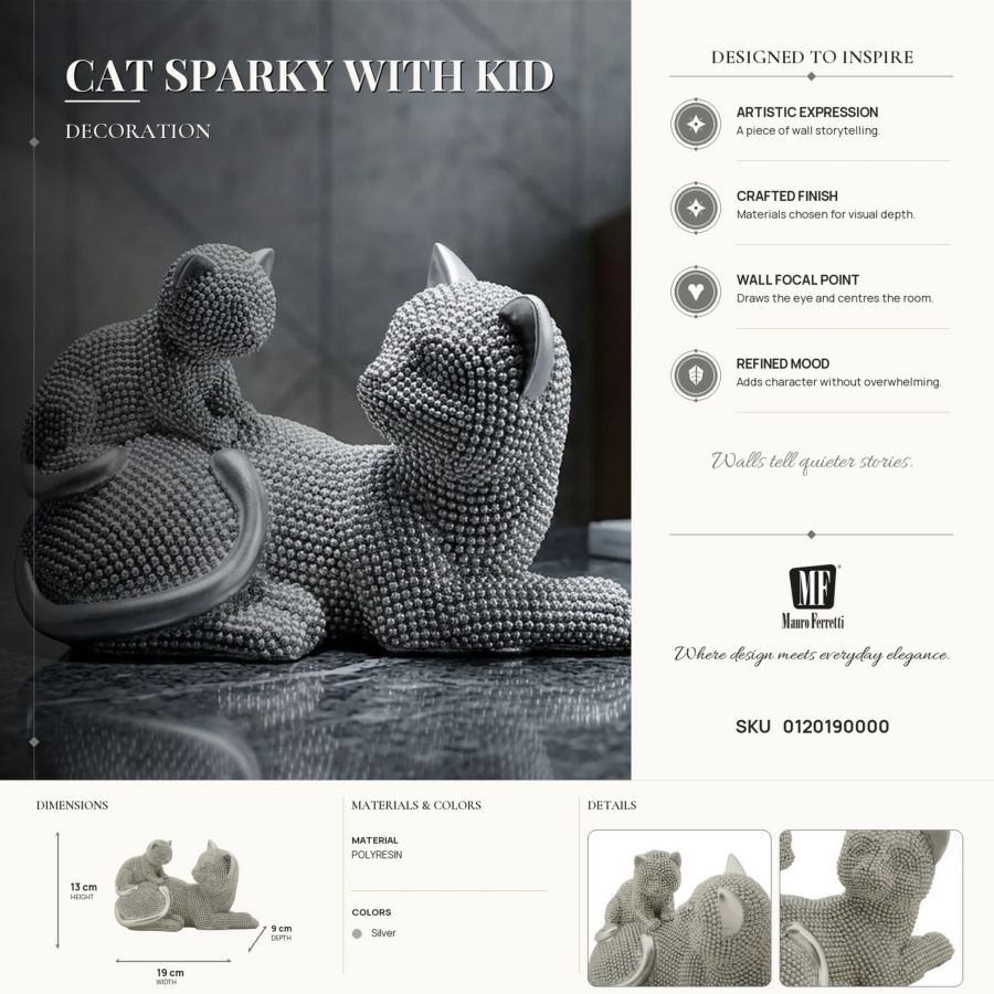 Gatto Sparky con Cucciolo - foto 7