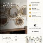 Pannello Specchio Gold Round - foto 8