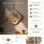 Pesce da appendere Nature - foto 7