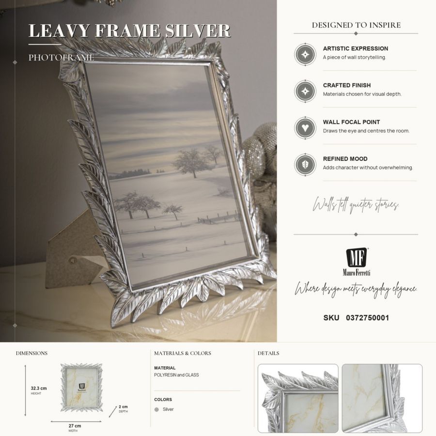 Cornice Leavy Silver - foto 7