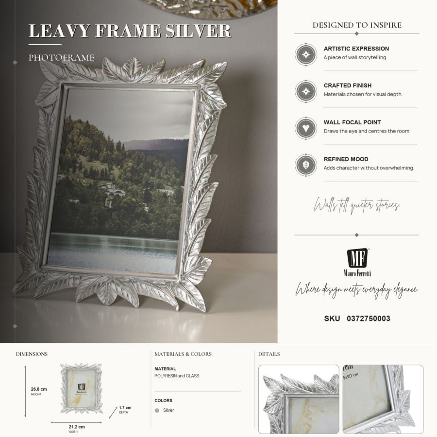 Cornice Leavy Silver - foto 7