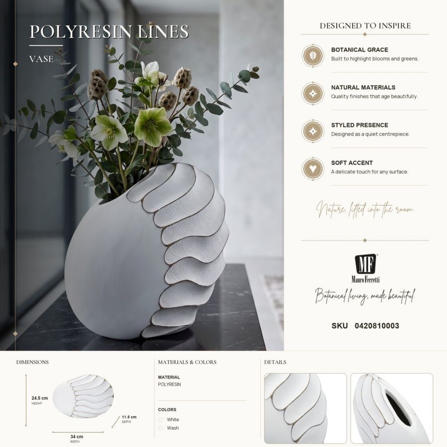 Vaso resina Lines - foto 8