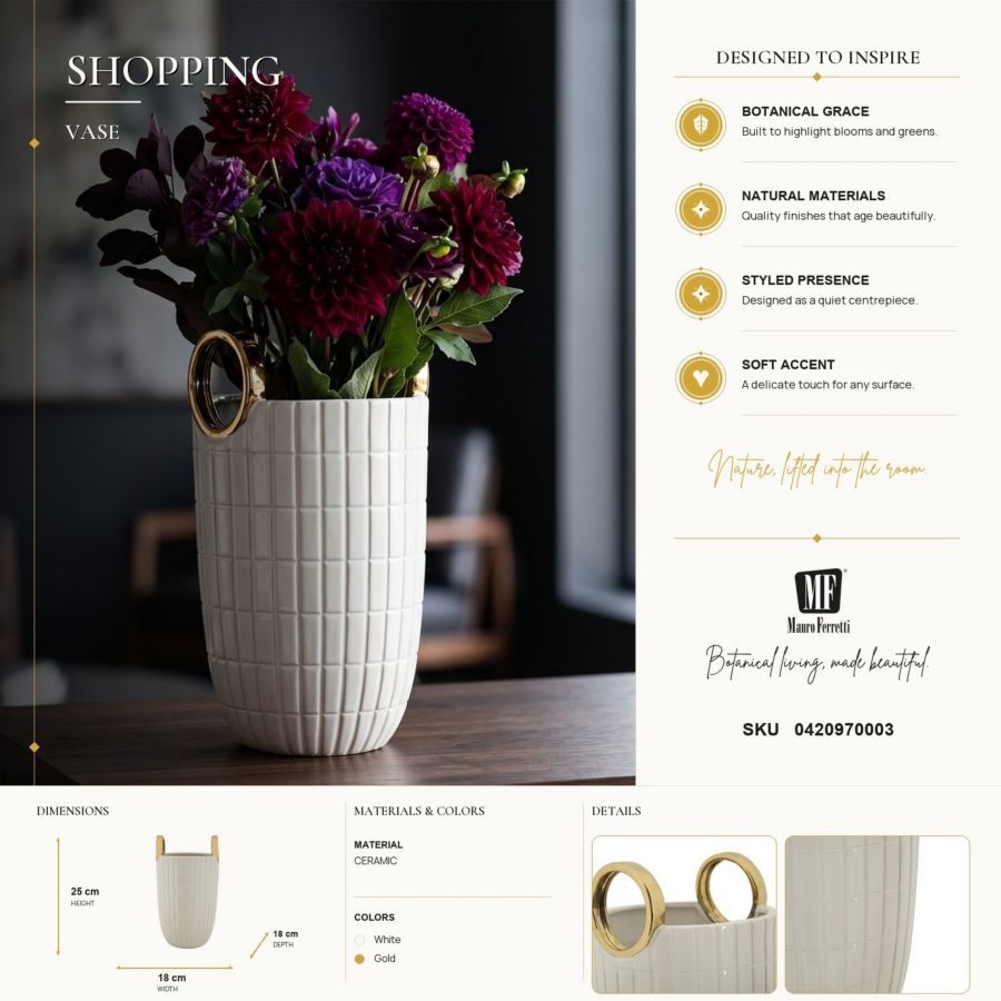 Vaso Ceramica Shopping - foto 8