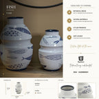 Vaso Ceramica Fish - foto 6