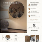 Orologio da muro Super Wood/leaf - foto 7