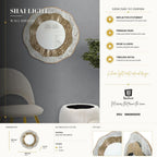 Specchio da muro Shai Light - foto 6