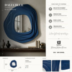 Specchio da muro Dalia Blu - foto 8