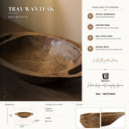 Svuotatasche Wan in Teak Riciclato - foto 9