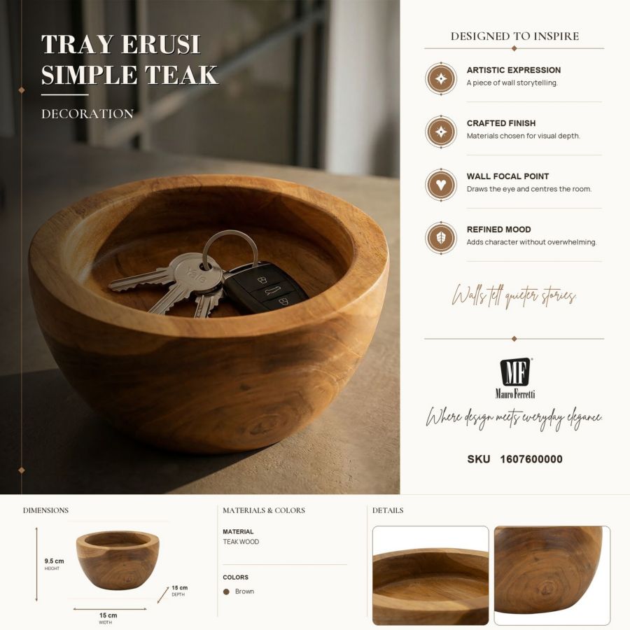 Svuotatasche Erusi Simple in Teak Ric - foto 10