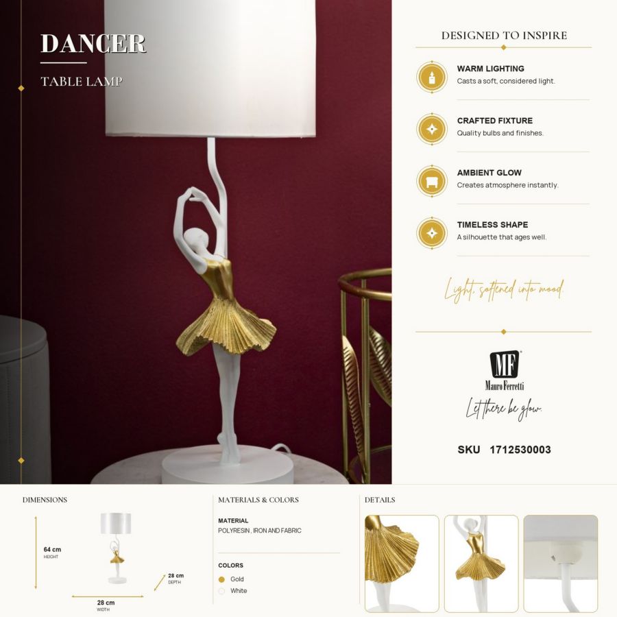 Lampada da tavolo Ballerina - foto 8