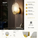 Lampada da muro Moon - foto 8