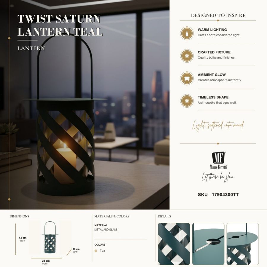 Lanterna Saturno Ottanio Twist - foto 8