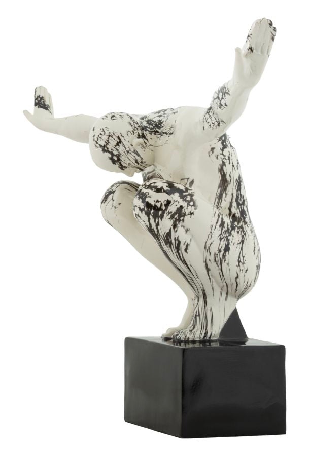Scultura Ginnasta stile Orientale - foto 2