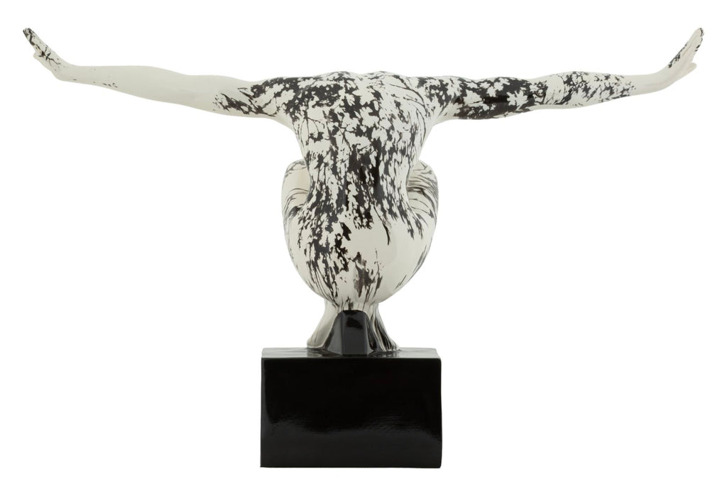 Scultura Ginnasta stile Orientale - foto 3