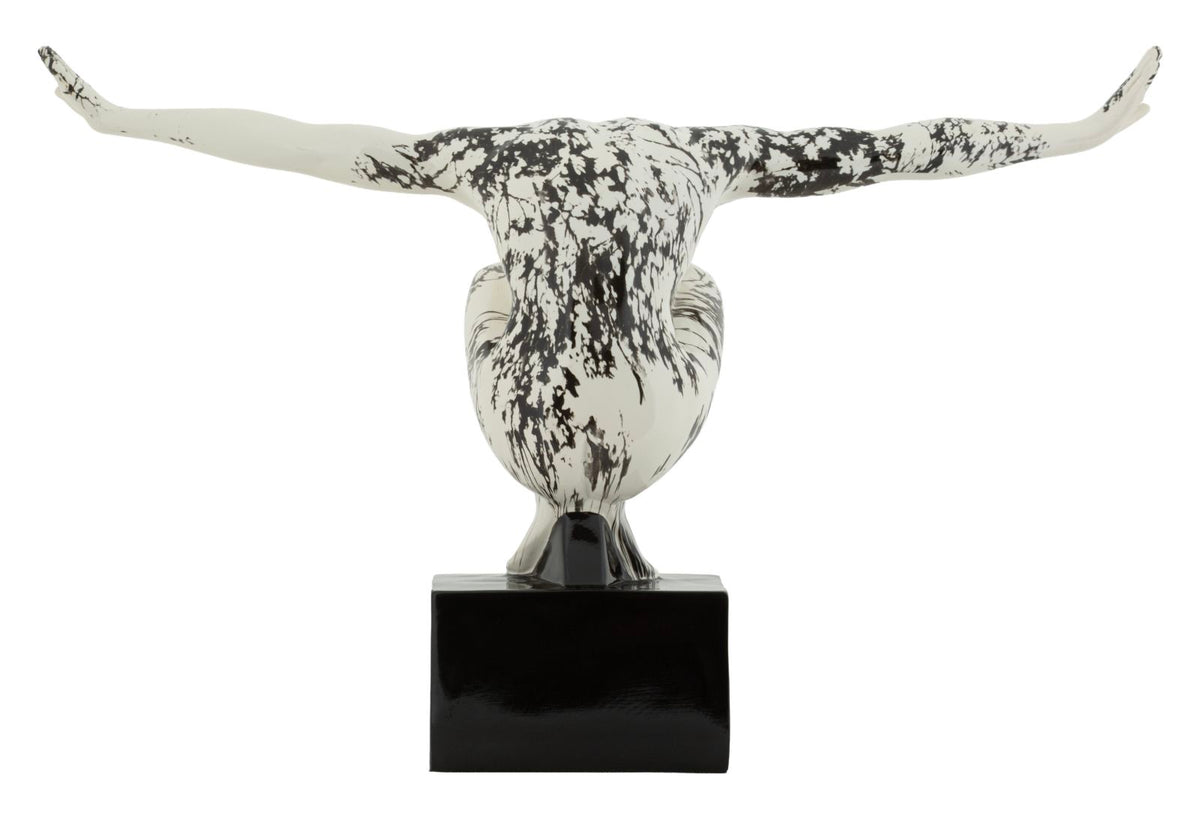 Scultura Ginnasta stile Orientale - foto 3