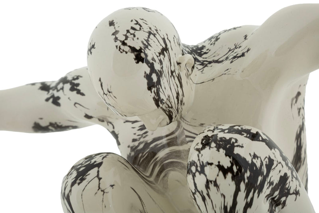 Scultura Ginnasta stile Orientale - foto 4