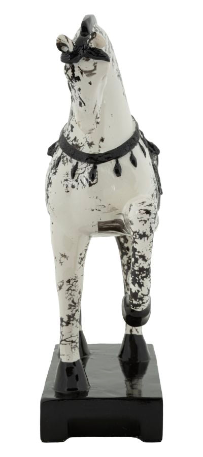 Scultura a forma di Cavallo stile Orientale - foto 2