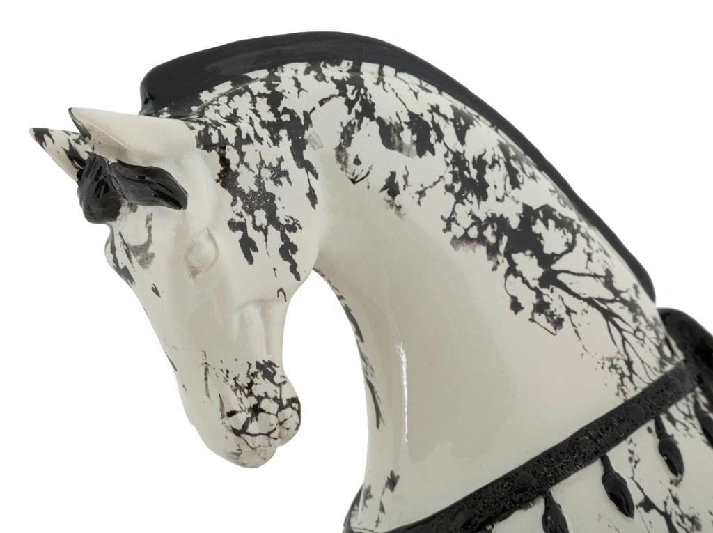Scultura a forma di Cavallo stile Orientale - foto 4