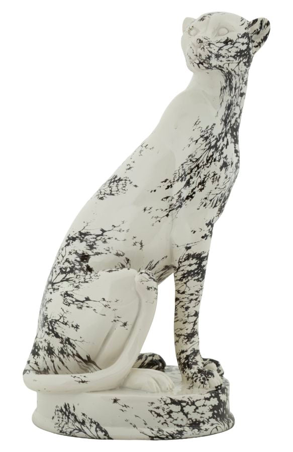 Scultura a forma di Leopardo stile Orientale - foto 1