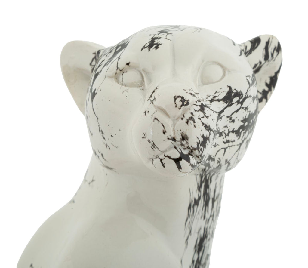 Scultura a forma di Leopardo stile Orientale - foto 4