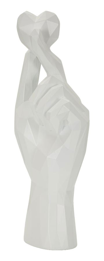 Mano Decorativa Minimal con Dita Incrociate - foto 2