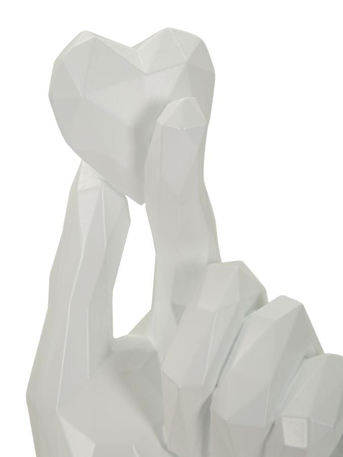 Mano Decorativa Minimal con Dita Incrociate - foto 3