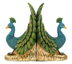 Fermalibri a forma di Pavone stile Eclettico, 20x15x19 cm