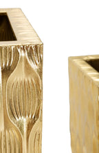 Set di 2 Portavasi Glam con Petali - foto 3