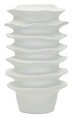 Vaso Moderno con Motivo a Fasce Ondulate - foto 1