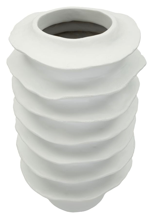 Vaso Moderno con Motivo a Fasce Ondulate - foto 2