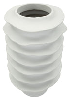 Vaso Moderno con Motivo a Fasce Ondulate - foto 2
