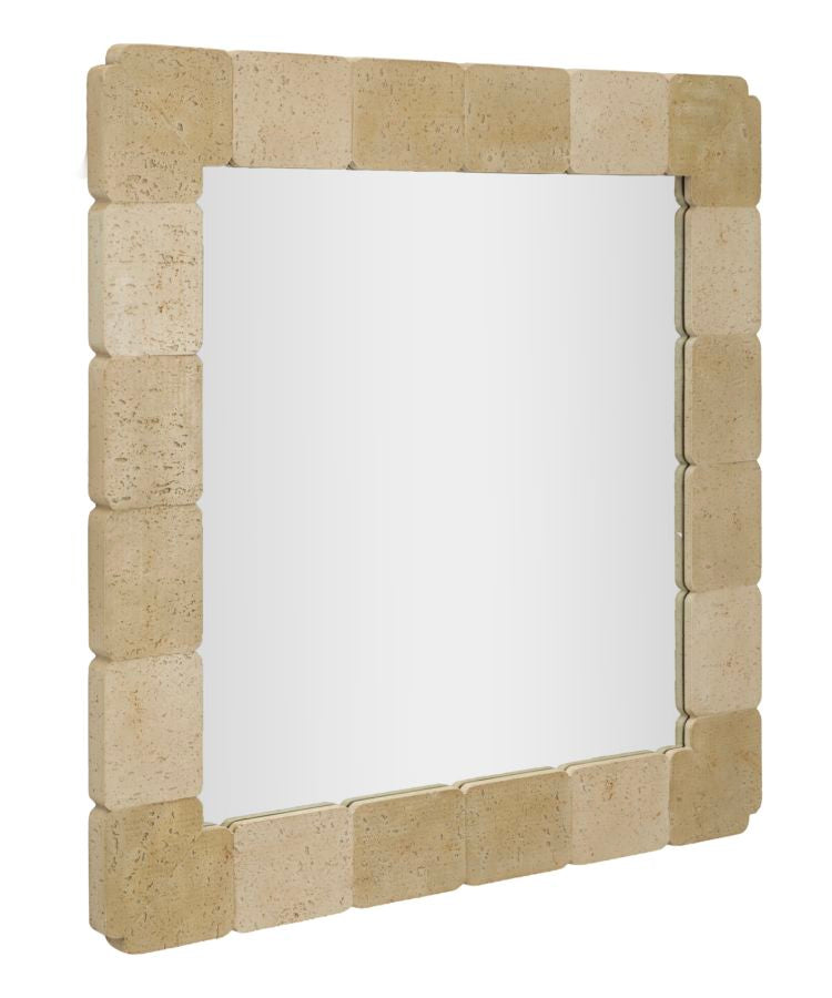 Specchio da parete Quadrato stile Naturale - foto 2